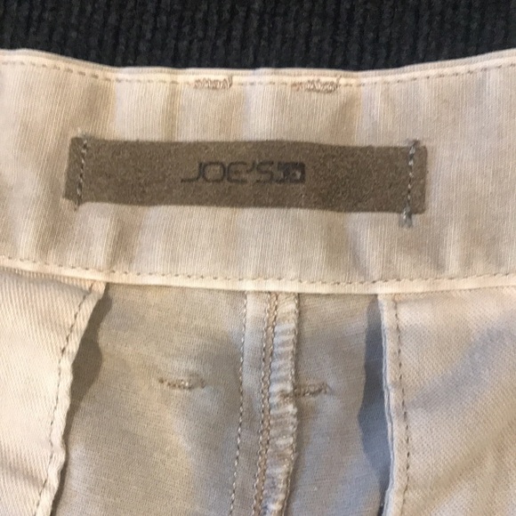 Joe’s Men’s Khaki Tan Distressed Slim Straight Leg  Shorts-Size 29 - Picture 5 of 8